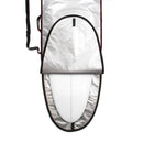 Ocean & Earth Red Barry Basic Padded 7-10 Foot Single Longboard Cover