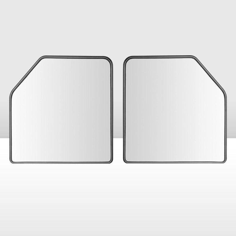 Pair of Large FLAT Replacement Mirrors for San Hima Gen2 Towing Mirror