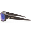 Dirty Dog Vimp Satin Black/Grey-Blue Mirror Polarised Men's Sunglasses