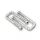 ARK Axle U Bolts 40mm Square Galvanised UB40GB