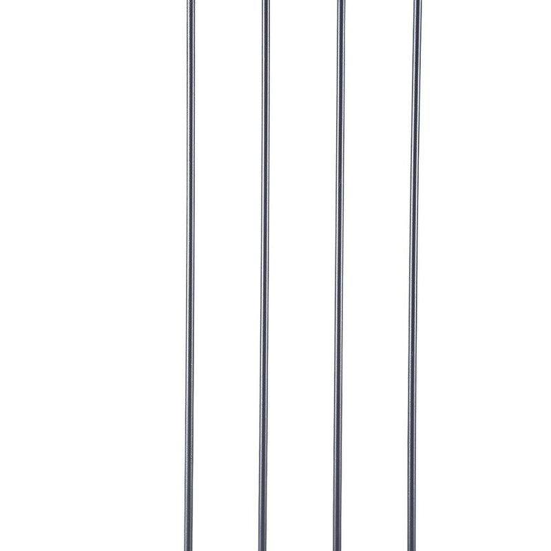 Levede Baby Safety Gate Adjustable Pet Stair Barrier 30cm Door Extension Black