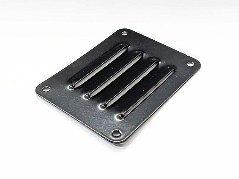 Ventilation Grill Louvre Black 100mm x 75mm