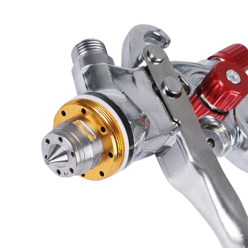 Traderight Spray Gun Paint Gun Kit HVLP Gravity Feed Air 1.4mm 1.7mm 2mm 3Tips