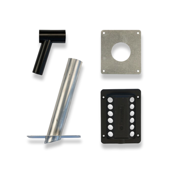 Dometic Gas flue kit Black
