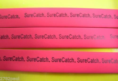 1 Packet of Red SureCatch Fishing Heat Shrink Tube - Wire Cable Sleeve Tubing