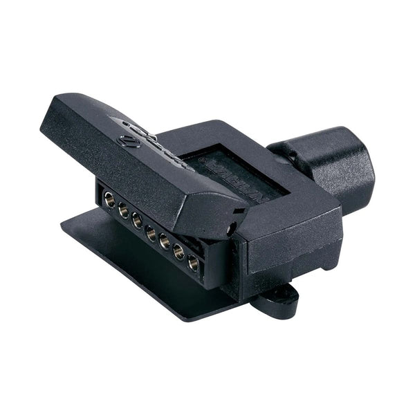 Narva 82043 7 Pin Flat 'Quickfit' Trailer Socket with Reed Switch for use with Normally Closed