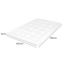 Dreamz Bedding Mattress Topper Pillowtop Cover Protector Machine Washable Double