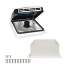 Manan Caravan Air Vent Roof Hatch 12V Shower Fan Reversible Airlfow Rain Use