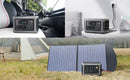 Power Station 600W with 120W Solar Panels
