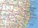 Australia Handy Map - 745x620 - Laminate paper in a tube