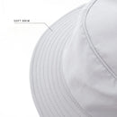 Ocean & Earth Bingin Kids Soft Peak Surf Hat with Chin Strap Pale Lilac 54cm