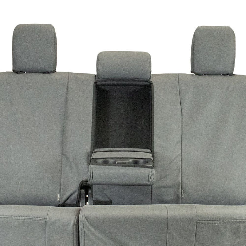 Razorback 4x4 XP7 Heavy Duty Canvas Rear Seat Covers For a Toyota HiLux 8th Gen (Leather Seats Only)
