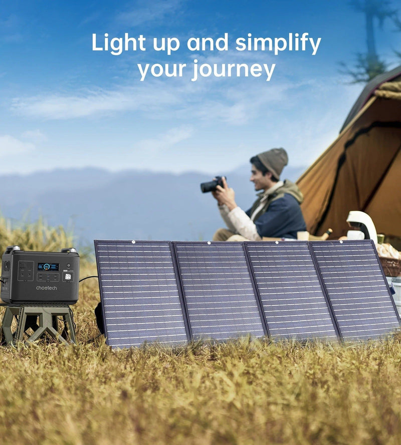 Premium 160W Foldable Solar Blanket