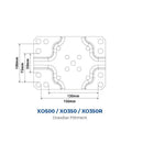 ARK XO350R XO Series Ratchet Jockey Wheel 350kg Off Road 10" Solid Wheel ORJW1SU
