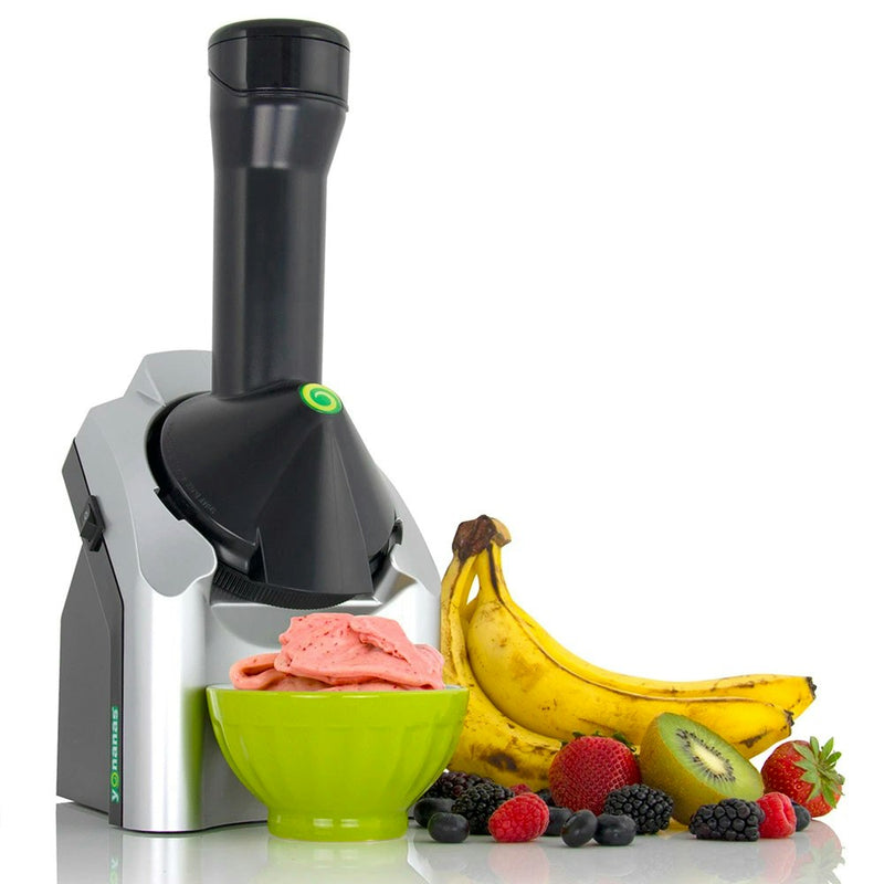 Yonanas 200W Electric Dessert/Frozen Ice Fruit/Yoghurt/ Maker/Blender Silver