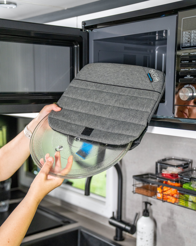 MICROWAVE DISH BUDDY