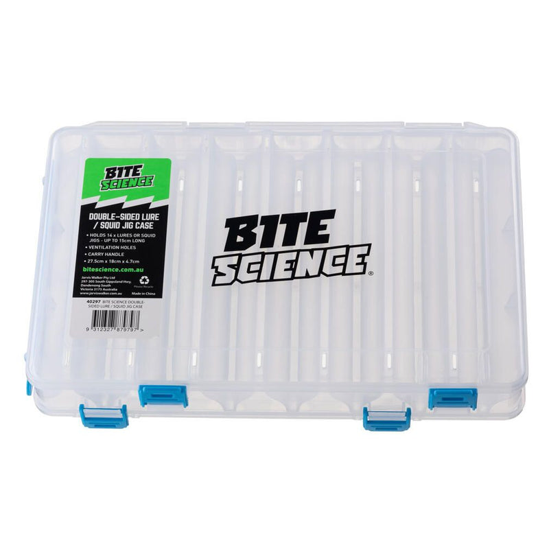 Bite Science Double Sided Squid Jig Case - Fishing Lure Tray