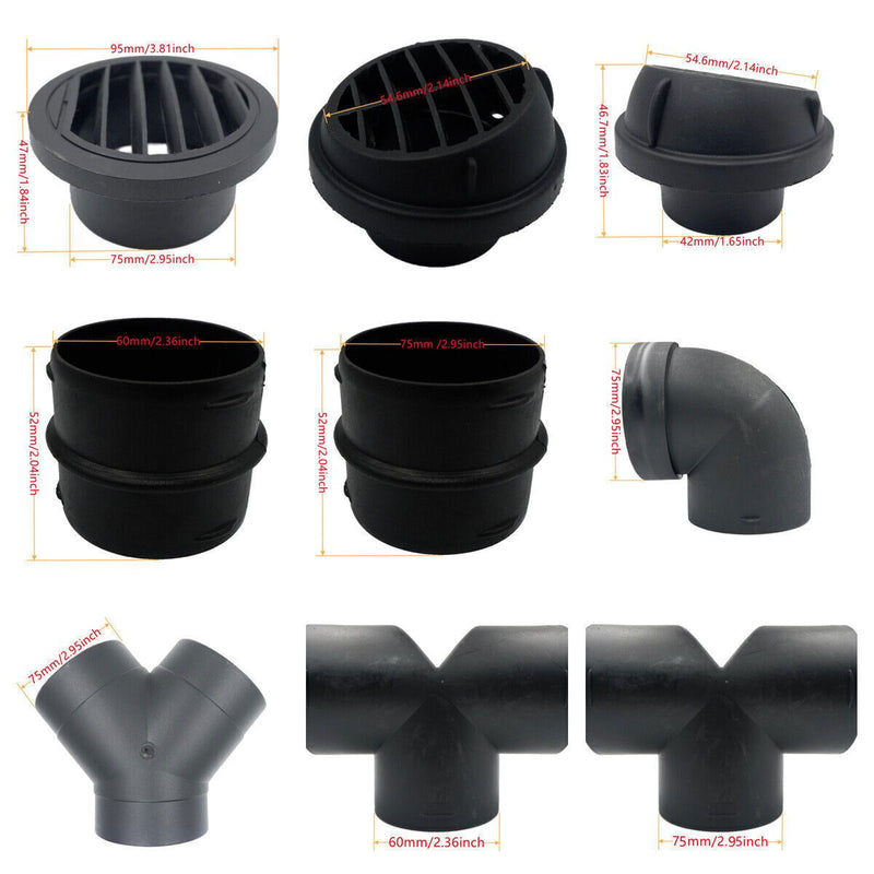 Duct Parts for Diesel Heater