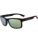 North Beach Capelin Matte Tortoise/Gold Mirror Polarised Unisex Sunglasses 70705