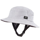 Ocean & Earth Bingin Adult Soft Peak Full Brim Surf Hat - White Marle
