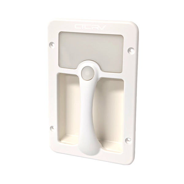 COAST RV - Replacement CAMEC Style 12V Grab Handle Entry Light | Amber & White - White