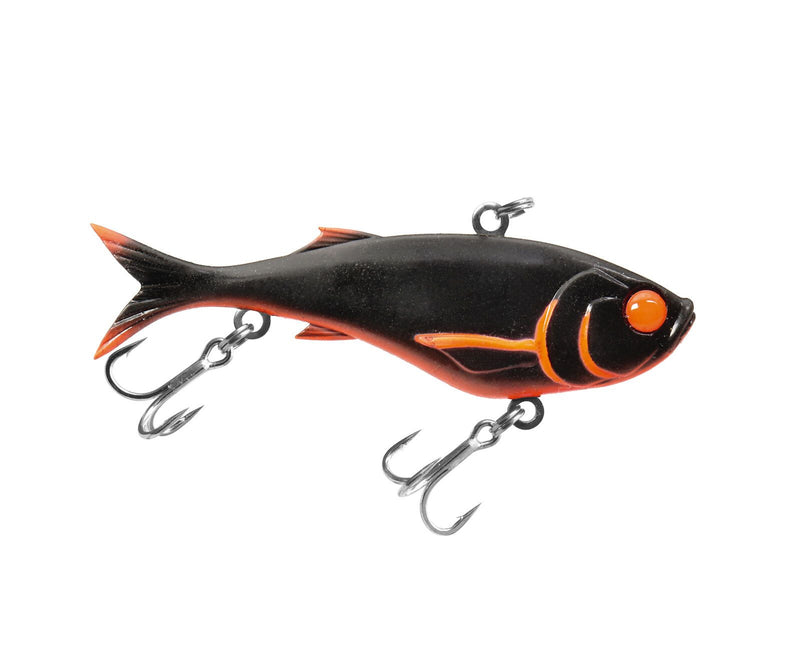 75mm TT Lures 13gm Quake Soft Vibe Fishing Lure Rigged with 4X Strong Trebles