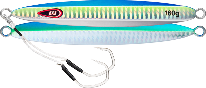 160gm Williamson Slide Dancer Rigged Asymmetrical Jig Lure