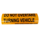 DO NOT OVERTAKE TURNING VEHICLE STICKER Sign