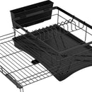 Toque Expandable Dish Drying Rack Drain Bowl Holder Dry Tray Kitchen Organizer