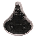 White Ladies Retro Bike Saddle 250mm x 190mm Vinyl Quilted Top Dual Coil Springs