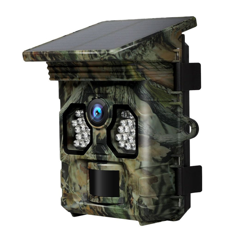 Kvenland Solar Hunting Camera 48mP 4K Wildlife Trail Game Cam 64GB Card Outdoor