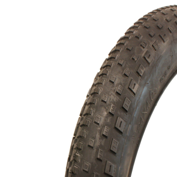 Wanda 24" x 4.0 Knobby Tread Dark Sidewall E-Bike Fat Bike Tyre