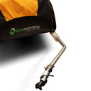 ProSeries Dual Wheel 40kg Capacity Bike Cargo Trailer (Black/Yellow)