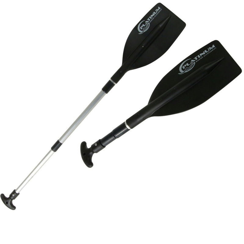 Single Platinum Telescopic Boat Paddle/Oar With Aluminium Handle