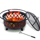 Outdoor Fire Pit Portable Camping Fireplace Heater Patio Garden Grill