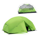 2-Person Double-Layer Camping Tent Waterproof Backpacking  Green