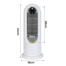 Spector Electric Portable Space Heater Fan 1200W Quiet Efficient Fast Heating