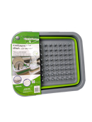 Collapsible Silicone Dish Drainer -  Green