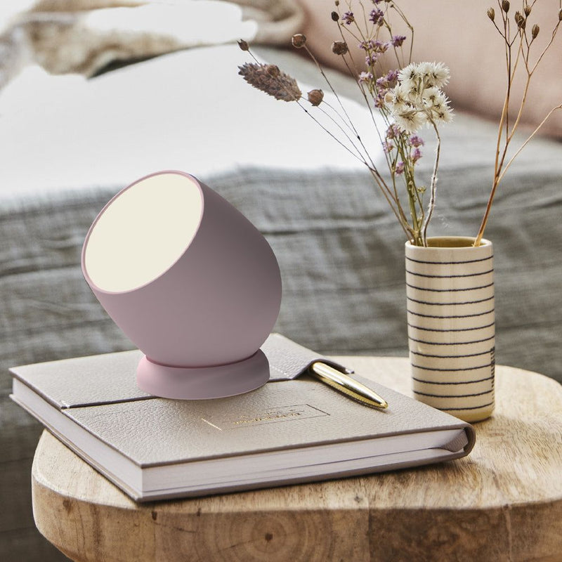 Kreafunk Beam Lamp, Portable And Rechargeable - Dusty Rose