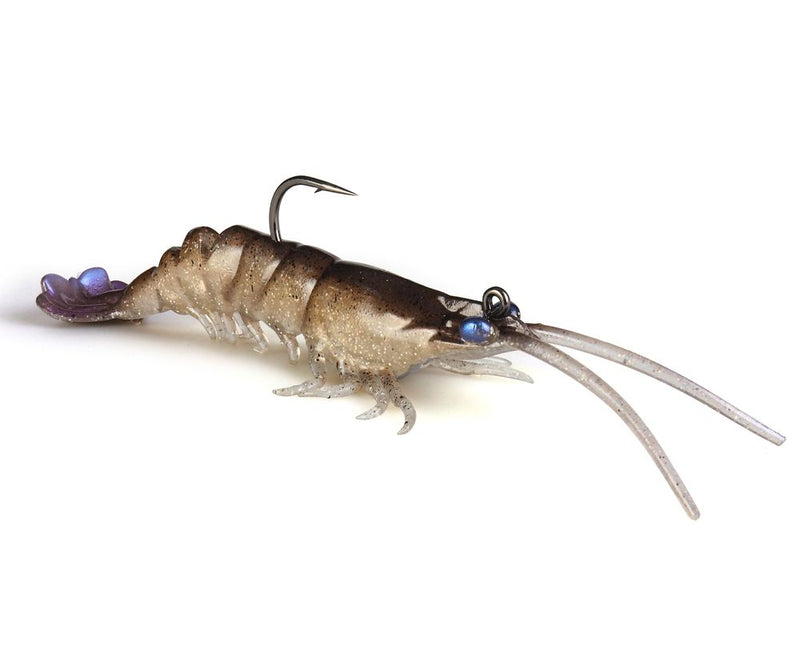2 Pack of Zman 3.5 Inch PrawnZ Elite Pre-Rigged Soft Bait Lures