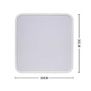 Emitto 3-Colour Ultra-Thin 5cm LED Ceiling Light Modern Surface Mount 36W