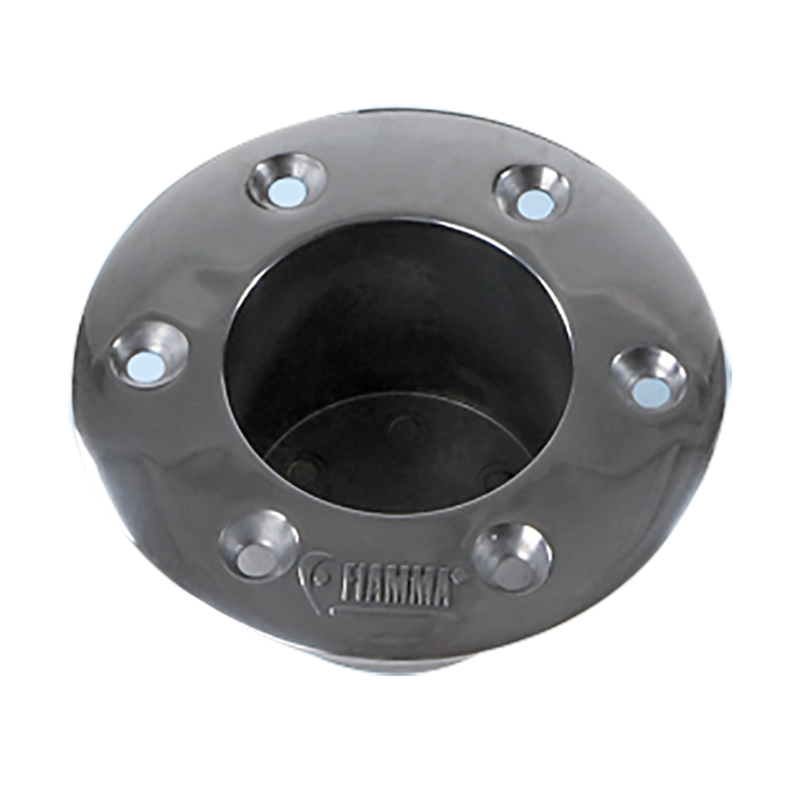 Fiamma table leg floor recessed base