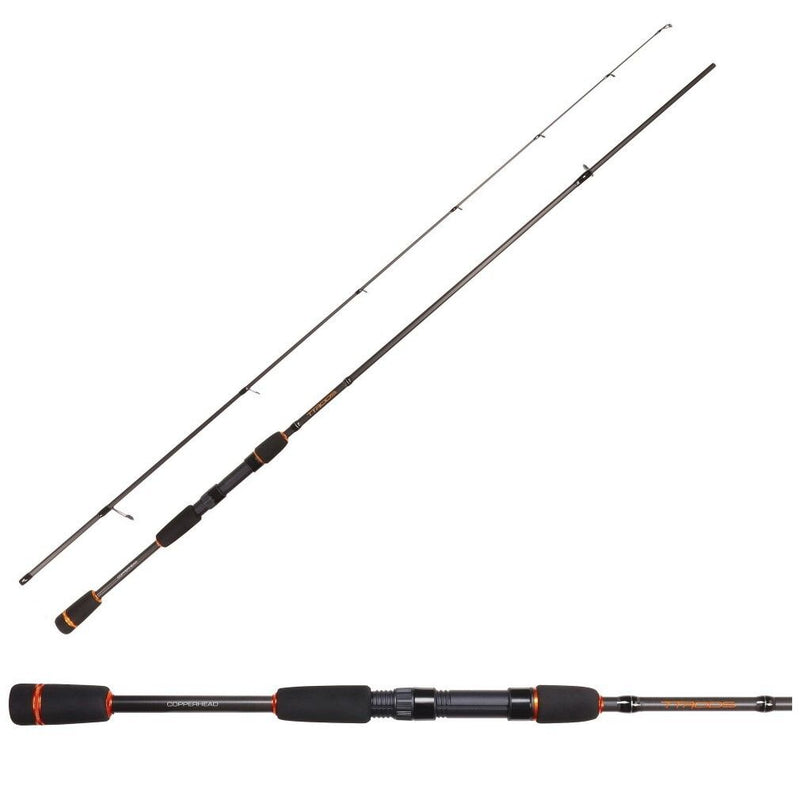 7ft TT Rods Copperhead 3-6kg Fishing Rod - 2 Pce Split Butt Spin Rod