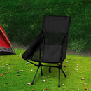 Levede Camping Chair Folding Outdoor Portable Lightweight Fishing Beach Picnic