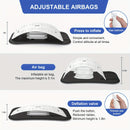 Back Stretcher & Massager - Relieve Sciatica & Fibromyalgia Pain(White)