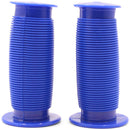 Bikelane 80mm Kids Bike Mushroom Handlebar Grip Pair (Blue)