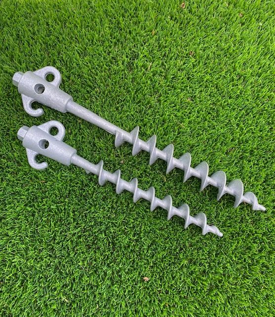 Secura-Pegs® NEW Awning Tie Down Kit Mk1 with Screw in Pegs Tents Camping