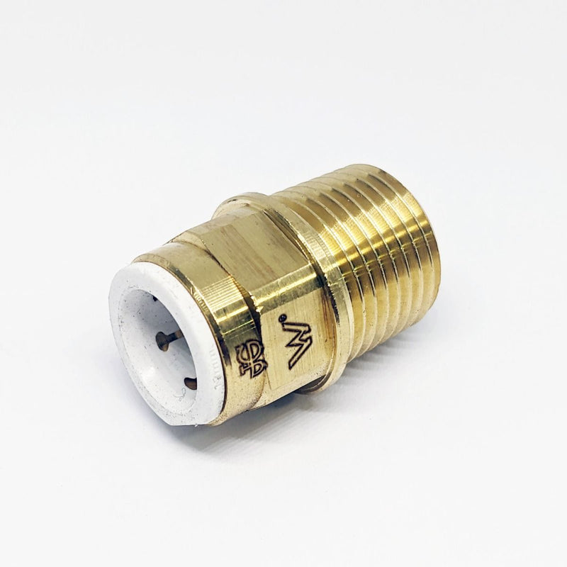 John Guest 12mm Male Brass Adaptor (WM) - NC2771