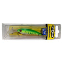 80mm Storm Thundercrank Madflash Hard Body Fishing Lure - Green Fire UV