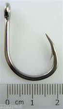 1 Packet of Mustad 10827NPBLN Hoodlum Live Bait 4x Strong Fishing Hooks
